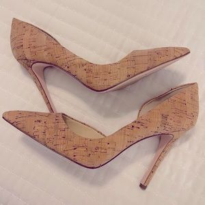 GORGEOUS Jessica Simpson Cork Stilettos 👠